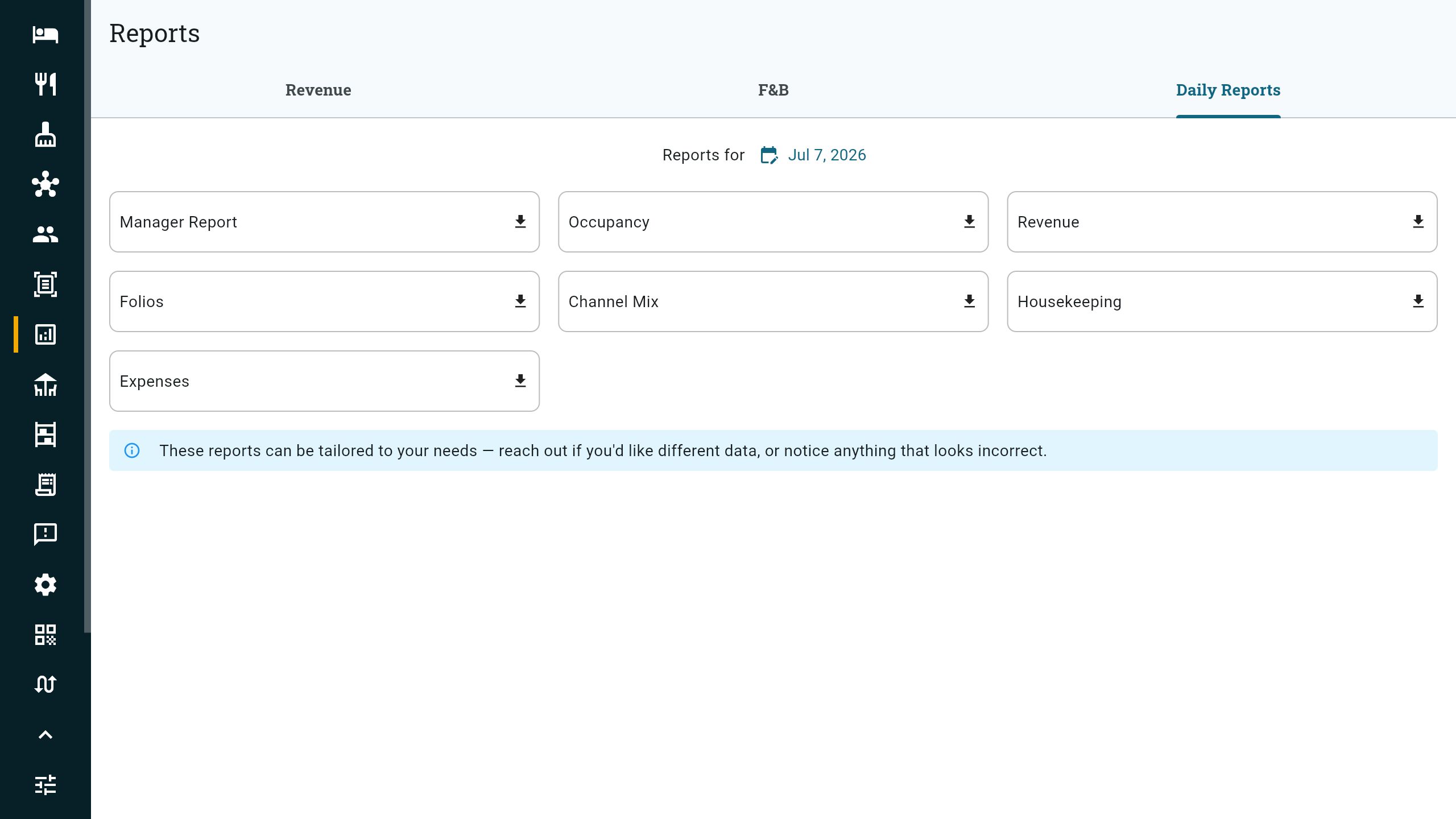 Business expense entry categorised by type in Zitlin