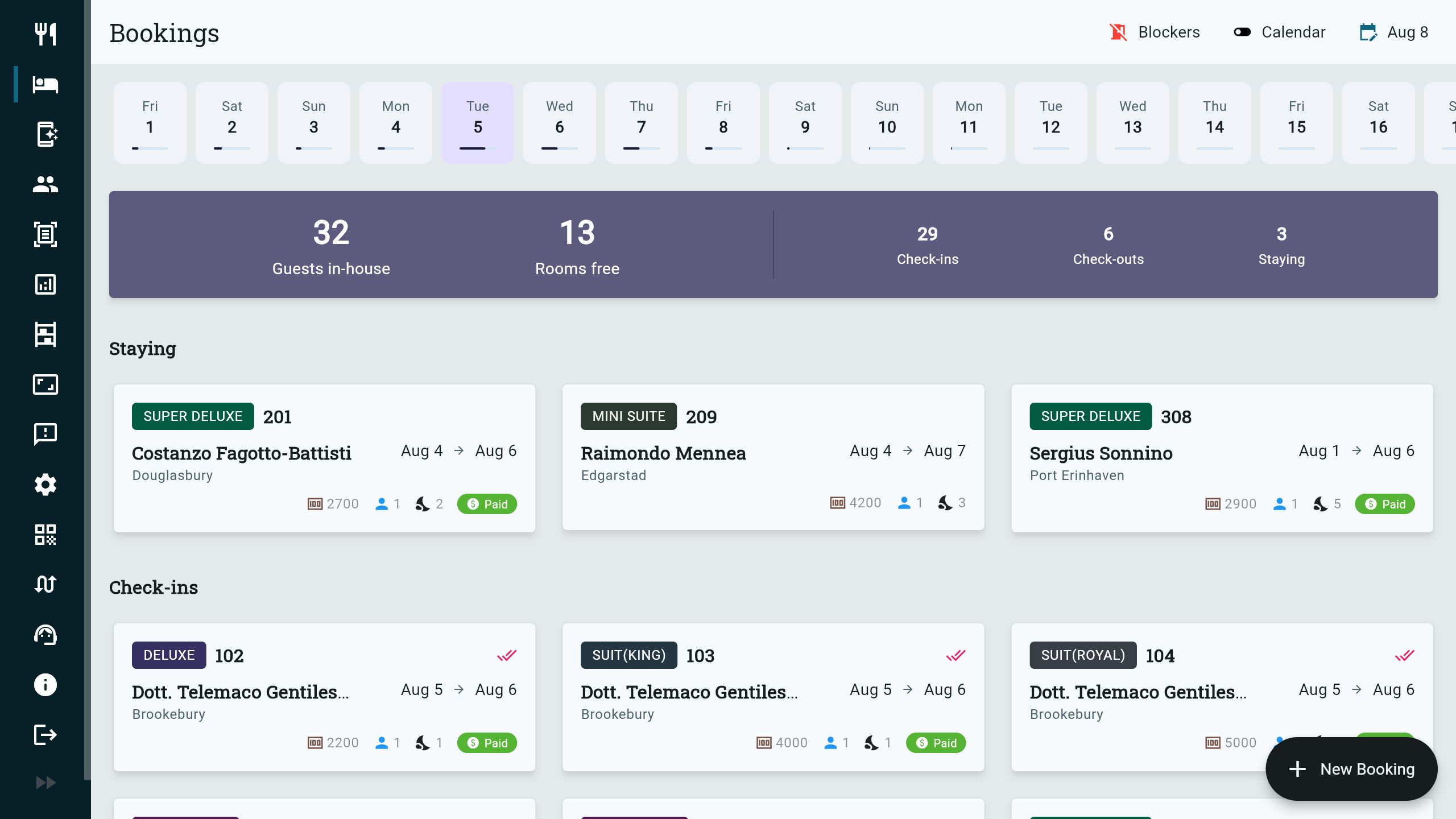 Free Hotel Management System for small businesses